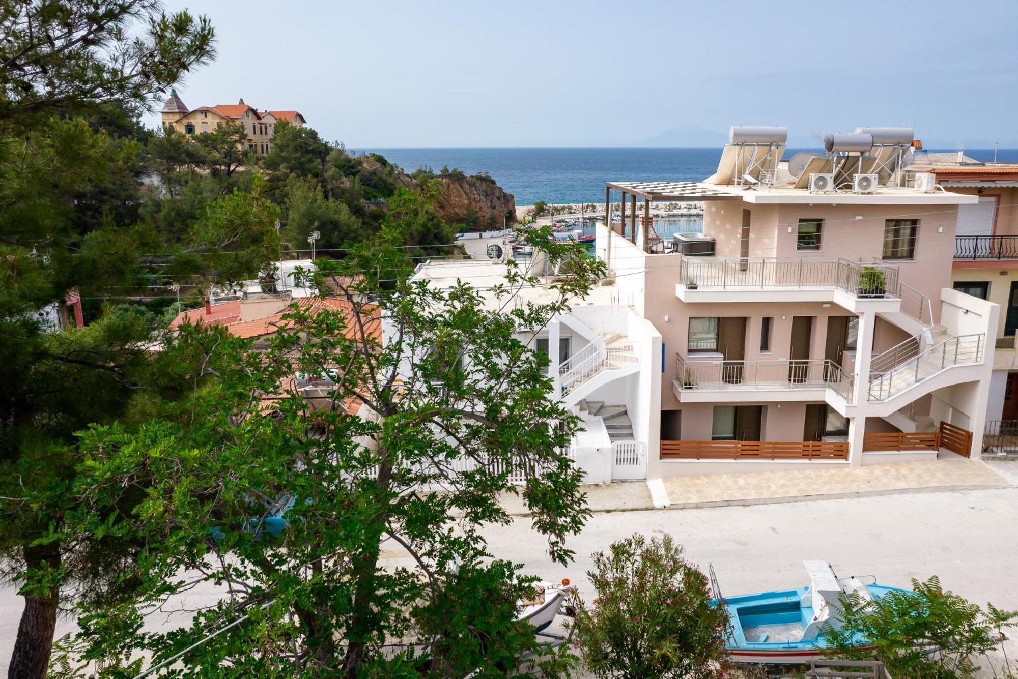 Vela Bianca Suites Limenaria  Exterior photo